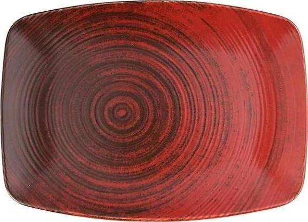 Porland Lykke Kırmızı Kayık Tabak 27cm - Image 1