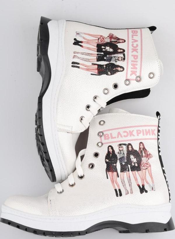 Sedef BlackPink Fermuarlı Kız Çocuk Botu - Image 1