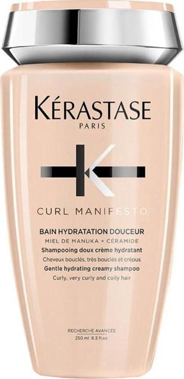 Kerastase Curl Manifesto Bain Hydratation Douceur Kıvırcık Saçlar için Besleyici Şampuan 250 ml - Image 1