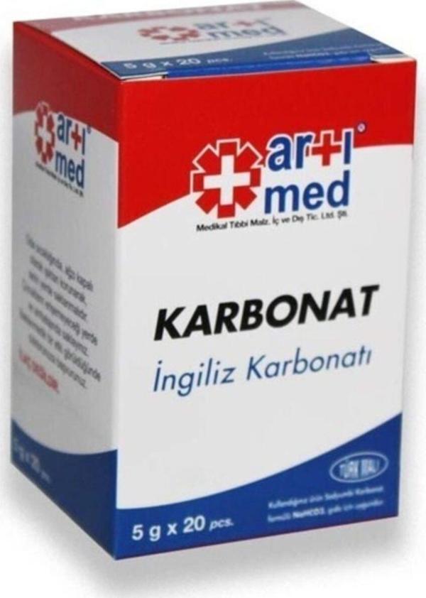 ARTIMED INGILIZ KARBONATI 5GR 20Lİ - Image 1