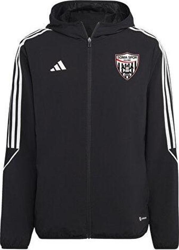 adidas Somaspor Ceket Somaspor Erkek Futbol Rüzgarlık SOM-HZ9066 Siyah - Image 1