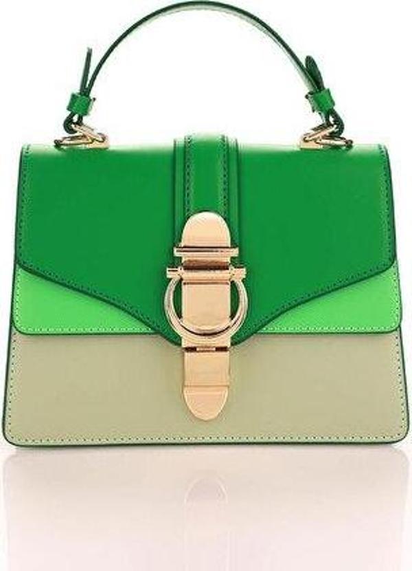 Aron Atelier  Hope Kadın Çantası 2307-CIMEN Yeşil - Image 1