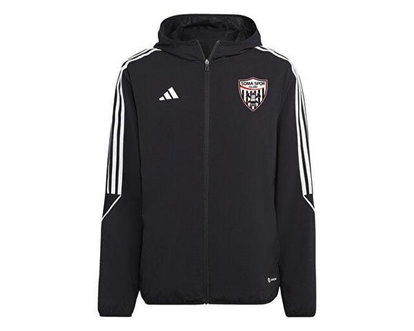 adidas Somaspor Ceket Somaspor Erkek Futbol Rüzgarlık SOM-HZ9066 Siyah - Image 1