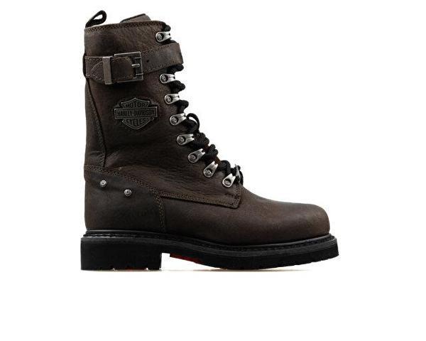 Harley Davidson Genç Günlük Bot 025G100385 Gladıs Olıve Baskılı Derı - Image 1