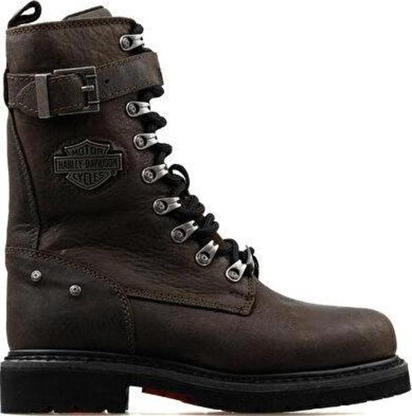 Harley Davidson Genç Günlük Bot 025G100385 Gladıs Olıve Baskılı Derı - Image 1