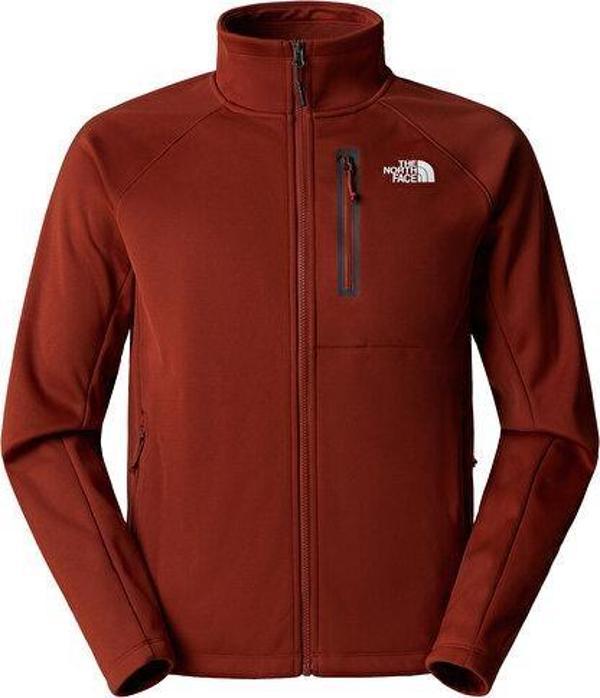 The North Face M Canyonlands Soft Shell Jacket Erkek Softshell Outdoor Ceket NF0A3BRHUBC1 Bordo - Image 1