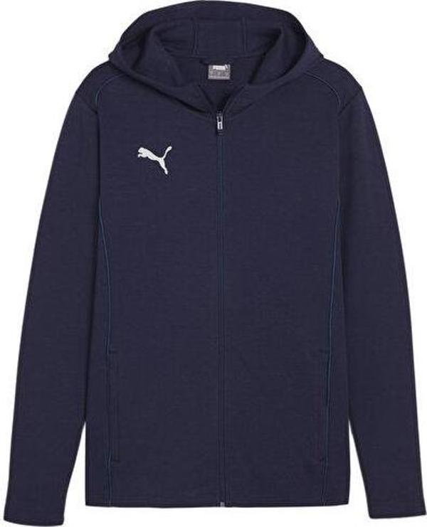 Puma Teamfinal Casuals Hooded Erkek Futbol Ceketi 65852806 Lacivert - Image 1
