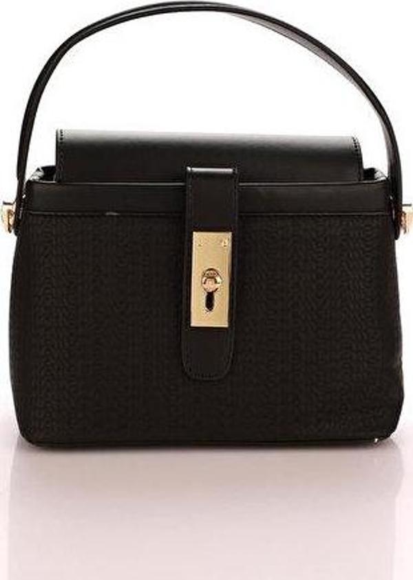 Aron Atelier Despina Siyah Kadın El Çantası El Çantası 5983-SIYAH Siyah - Image 1