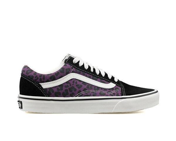 Vans Old Skool Kadın Günlük Ayakkabı VN000D7Z6N01 Mor - Image 1