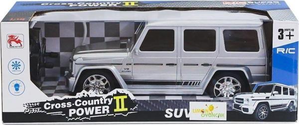 8578-2A Kumandalı Şarjlı Jeep Cross Country -Limon Oyuncak - Image 1