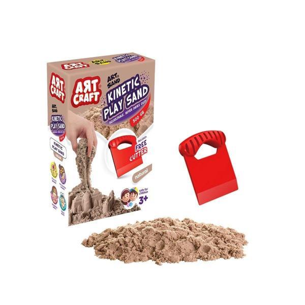03685 AKSESUARLI NATUREL KİNETİK OYUN KUMU 500 GR - Image 1