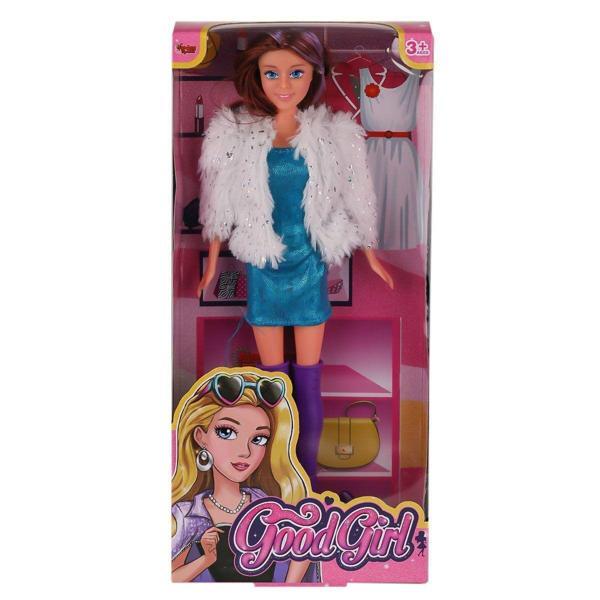 WG-66770 Parlak Elbiseli Ceketli Bebek 29 cm -Vardem - Image 1