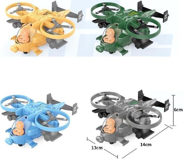 MXT-3616 Sürtmeli Askeri Helikopter -Vardem Oyuncak - Image 1