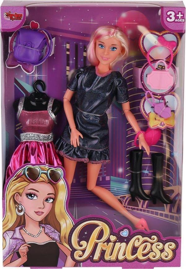 WG-66813 Yedek Elbiseli Bebek 29 cm - Vardem Oyuncak - Image 1