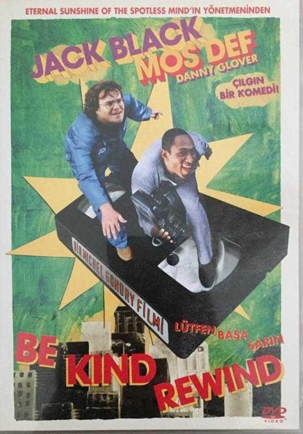 Lütfen Başa Sarın - Be Kind Rewind ( Türkçe Dublaj ) ( Ambalajında - Sıfır ) DVD - Image 1