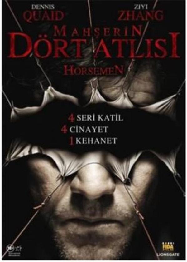 Mahşerin Dört Atlısı - Horsemen ( Türkçe Dublaj ) ( Ambalajında - Sıfır ) DVD - Image 1