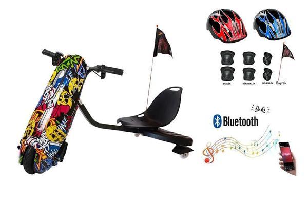 Citymate Drift Car Elektrikli Kaykay Bluetooth Dirift Kar Hoverboard Scooter Koruma Ekipmanı Hediye D01 - Image 1