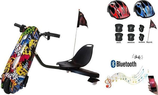 Citymate Drift Car Elektrikli Kaykay Bluetooth Dirift Kar Hoverboard Scooter Koruma Ekipmanı Hediye D01 - Image 1
