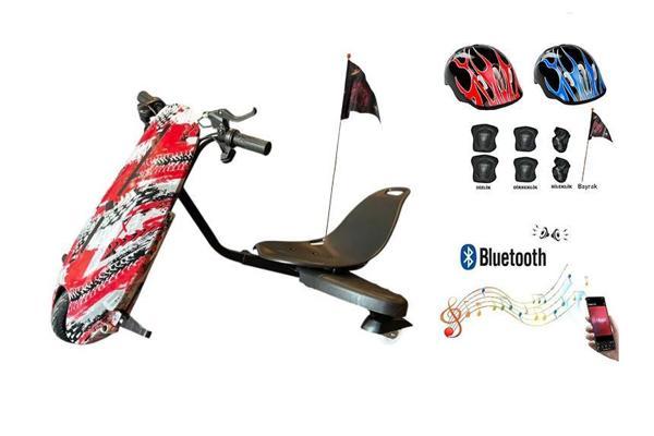 Citymate Drift Car Elektrikli Kaykay Bluetooth Dirift Kar Hoverboard Scooter Koruma Ekipmanı Hediye D17 - Image 1