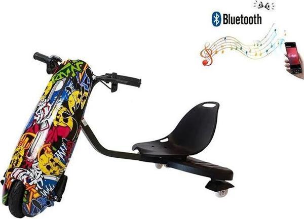 Citymate Drift Car Elektrikli Kaykay Bluetooth Dirift Kar Hoverboard Scooter Ledli Bluetoothlu D01 - Image 1