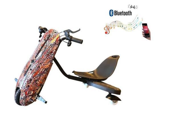 Citymate Drift Car Elektrikli Kaykay Bluetooth Dirift Kar Hoverboard Scooter Ledli Bluetoothlu D07 - Image 1