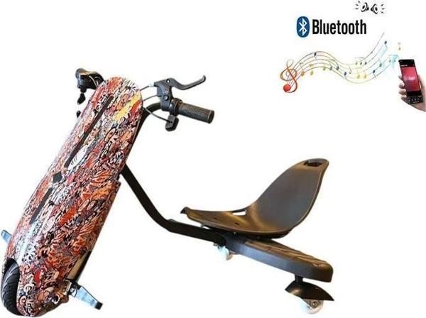 Citymate Drift Car Elektrikli Kaykay Bluetooth Dirift Kar Hoverboard Scooter Ledli Bluetoothlu D07 - Image 1