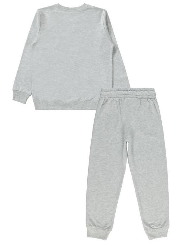 Civil Boys Unisex Basic 6-9 Yaş Eşofman Takımı - Gri6-7 Yaş - Image 1