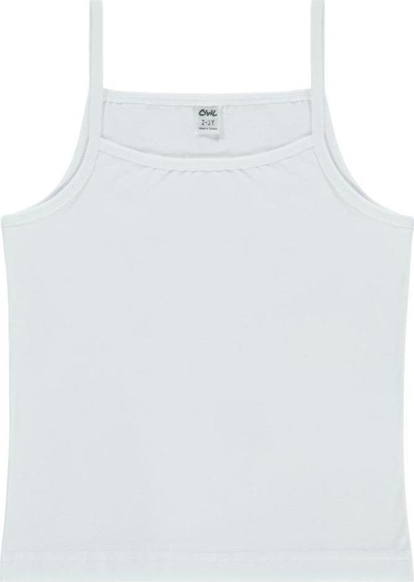 Civil Girls Basic İp Askılı 2-10 Yaş 3'lü Atlet Set - Standart2-3 Yaş - Image 1