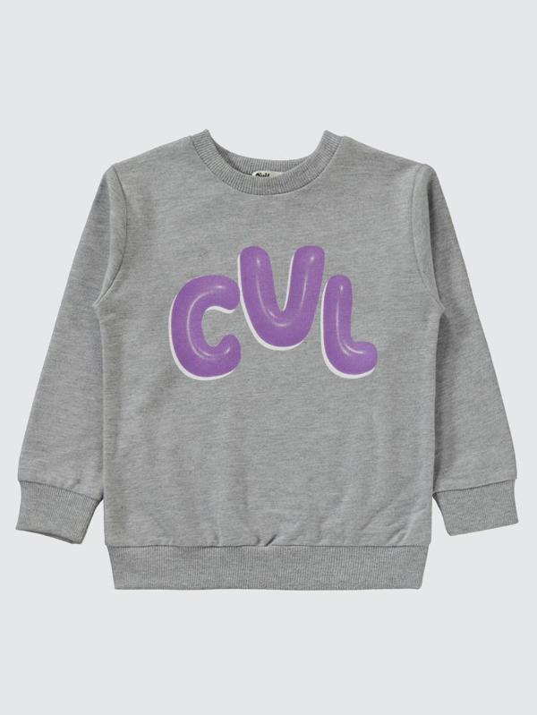 Civil Boys Cvl Baskılı 2-5 Yaş Eşofman Takımı - Gri5-6 Yaş - Image 1