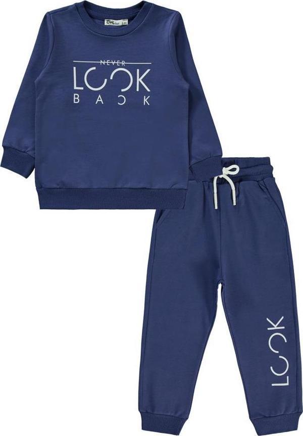 Civil Boys Basic 2'li 2-5 Yaş Eşofman Takımı - Mavi2-3 Yaş - Image 1