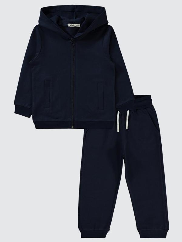Civil Boys Unisex Basic 2-5 Yaş Eşofman Takımı - Lacivert4-5 Yaş - Image 1