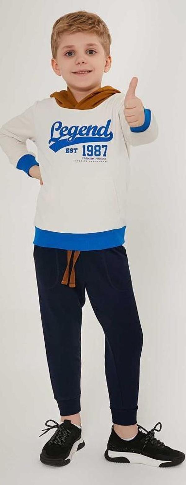 Roly Poly Erkek Çocuk 2-7 Yaş Eşofman Takımı - Bej2-3 Yaş - Image 1