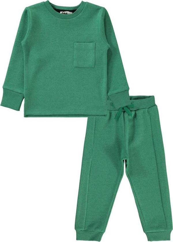 Civil Boys Selanik Basic  2-5 Yaş Eşofman Takımı - Yeşil3-4 Yaş - Image 1