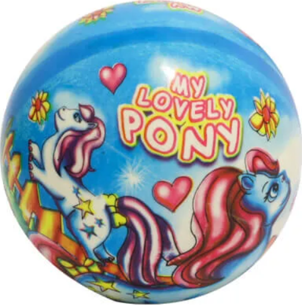 Dema Stil Pvc 12cm Top Pony Kız Erkek Çocuk Oyuncak Eğitici Oyuncaklar - Image 1