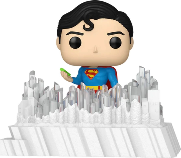 Funko POP DC Deluxe: Superman with Crystal (1978) Kız Erkek Çocuk Oyuncak Eğitici Oyuncaklar - Image 1