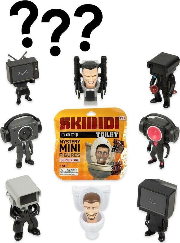 KBD01000 Skibidi Toilet Mini Figür Surpriz Paket Kız Erkek Çocuk Oyuncak Eğitici Oyuncaklar - Image 1
