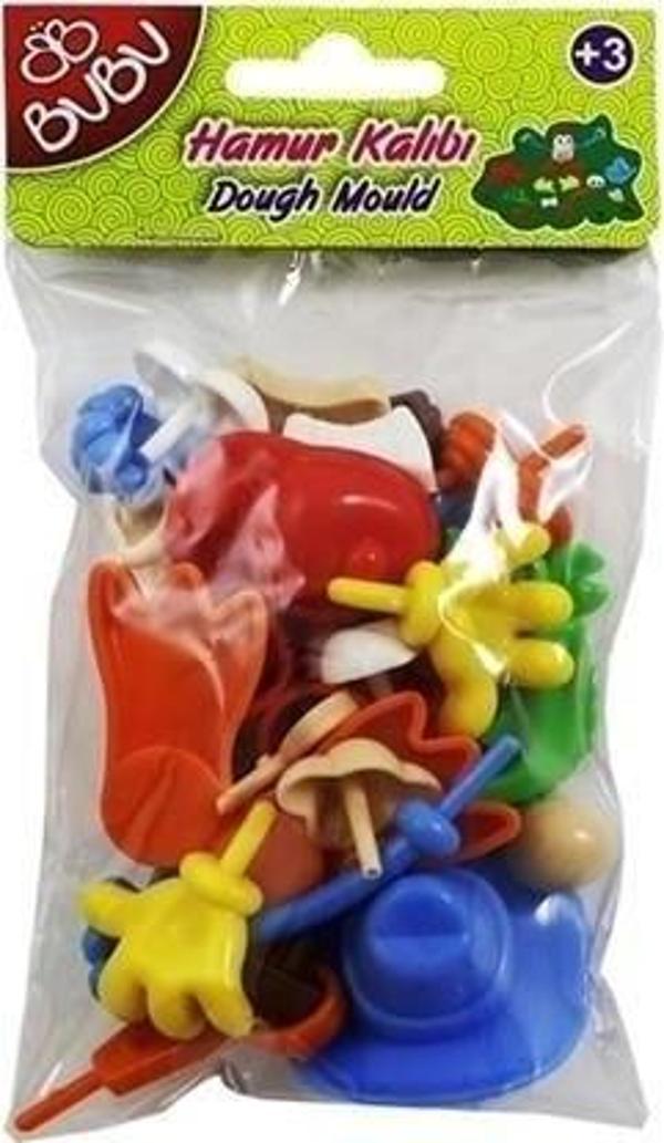 BU BU PLASTİK OYUN HAMURU AKSSRLRI 26PRÇ Kız Erkek Çocuk Oyuncak Eğitici Oyuncaklar - Image 1