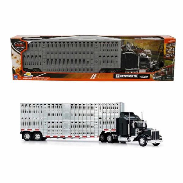 1:43 Long Haul Kenworth Taşıyıcı Tır Kız Erkek Çocuk Oyuncak Eğitici Oyuncaklar - Image 1
