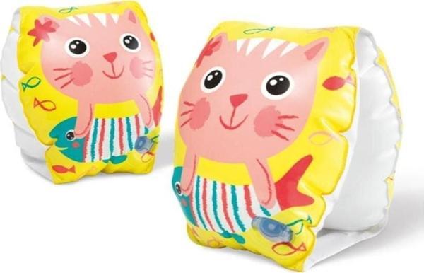 Intex Yavru Kedi Desenli Kolluk 20x15cm (06-36 Ay) Kız Erkek Çocuk Oyuncak Eğitici Oyuncaklar - Image 1
