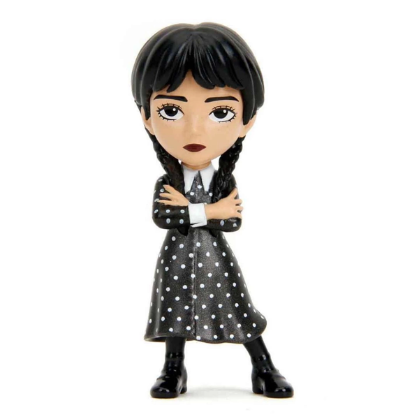 Wednesday Metalfigs Die Cast Figür Kız Erkek Çocuk Oyuncak Eğitici Oyuncaklar - Image 1
