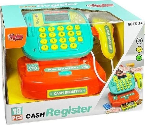 LS820A36-8 IŞKLI HESAP MAKİNALI YAZARKASA -VRD Kız Erkek Çocuk Oyuncak Eğitici Oyuncaklar - Image 1