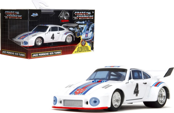Jada 1/32 Transformers G1 Jazz Porsche Kız Erkek Çocuk Oyuncak Eğitici Oyuncaklar - Image 1