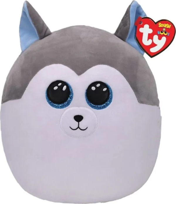 Ty Squishy Beanies Yastık Gri Husky Slush 26cm Kız Erkek Çocuk Oyuncak Eğitici Oyuncaklar - Image 1