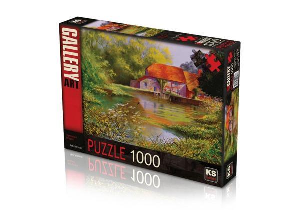 KS Puzzle 1000 Parça Hampshire Millpool Kız Erkek Çocuk Oyuncak Eğitici Oyuncaklar - Image 1
