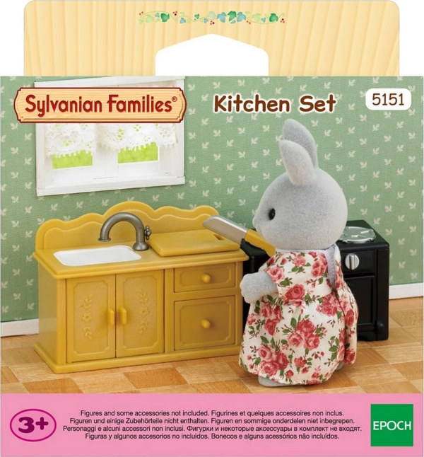 Sylvanian Families Mutfak Seti 5151 Kız Erkek Çocuk Oyuncak Eğitici Oyuncaklar - Image 1