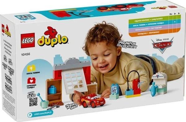 10456 Lego Duplo McQueen'in Doc'un Garajını Ziyareti 35 parça +2 yaş Kız Erkek Çocuk Oyuncak Eğitici - Image 1