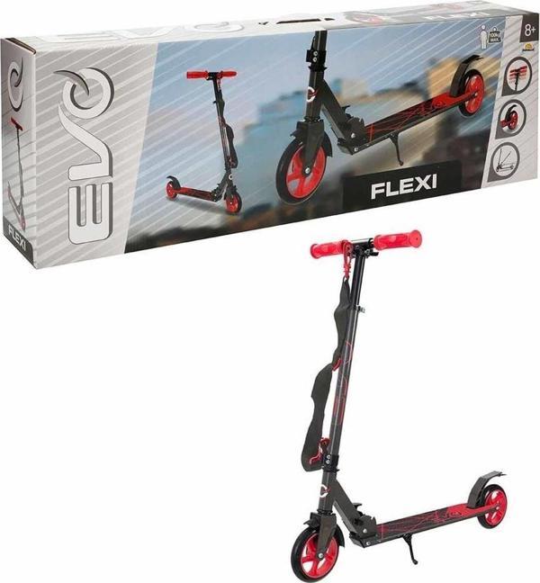 EVO SCOOTER 2TKR FLEXİ MAX100KG KIRMIZI Kız Erkek Çocuk Oyuncak Eğitici Oyuncaklar - Image 1