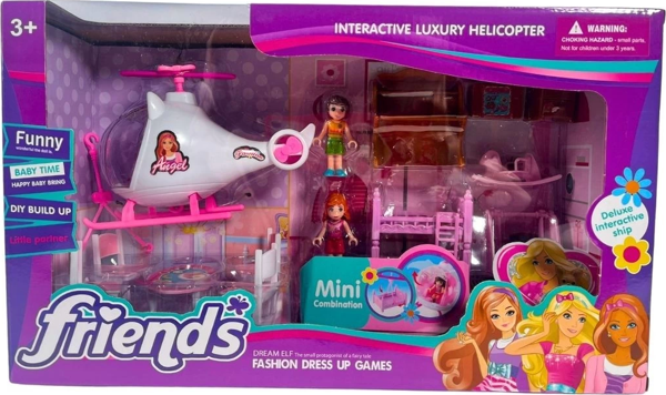 Helikopter Yatak Oyun Seti Kız Erkek Çocuk Oyuncak Eğitici Oyuncaklar - Image 1