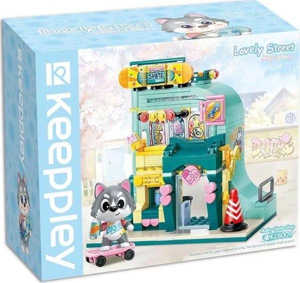 KP28009 Keeppley Sokak Seri Blok Seti -Vagon life Kız Erkek Çocuk Oyuncak Eğitici Oyuncaklar - Image 1