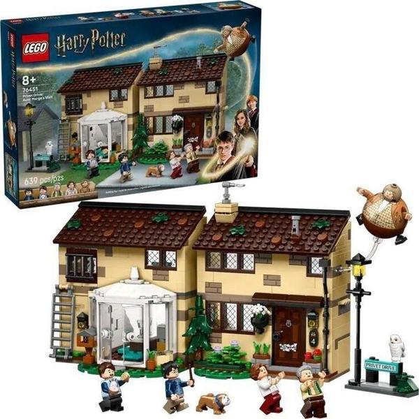 76451 Lego Harry Potter - Privet Drive: Marge Hala'nın Ziyareti 639 parça +8 yaş Kız Erkek Çocuk Oyu - Image 1
